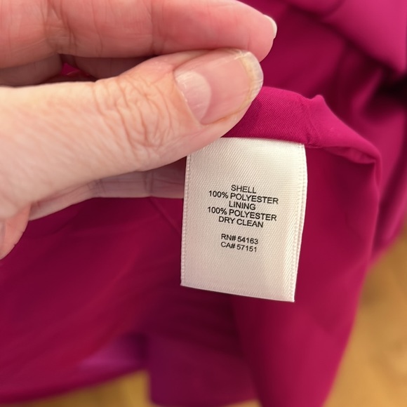 Magenta Pink Barbiecore Eliza J. dress size 10p (petite) - Picture 7 of 8